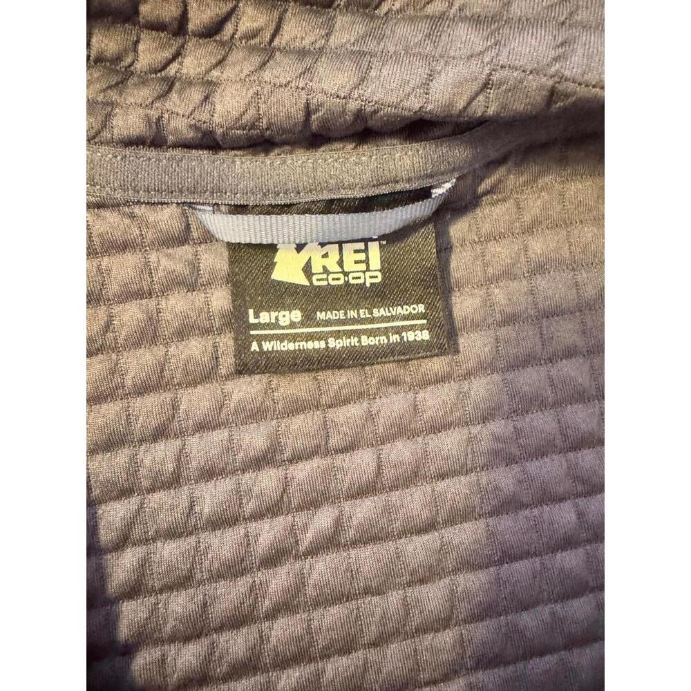 REI Co-op Women’s Flash Power‎ Air Jacket NWT Graystone Large Polartec Fleece - Picture 5 of 8